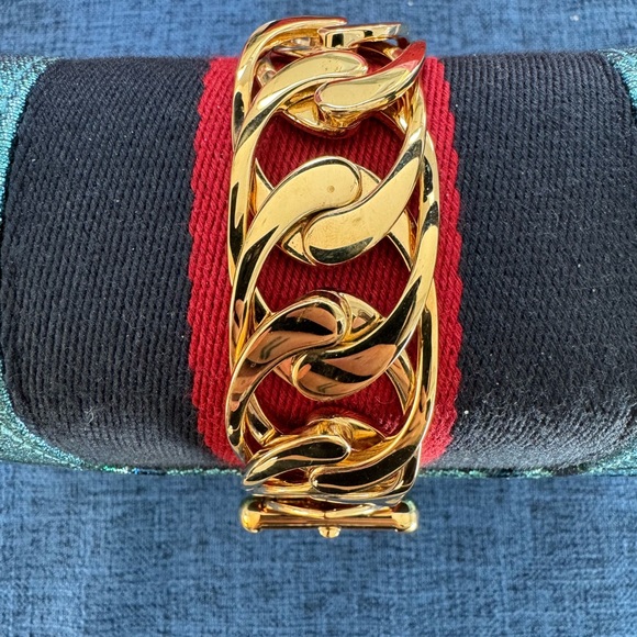 LIMITED EDITION GUCCI Iridescent Brocade Mini Sylvie Top Handle Bag Azure - Picture 2 of 6